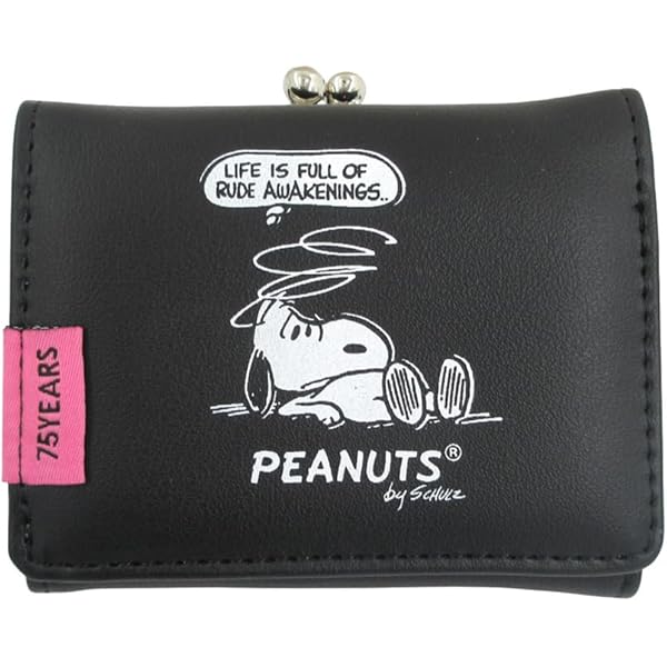 スヌーピー 三つ折り財布 73103 ネイビー サイフ 財布 三つ折り財布 ウォレット SNOOPY PEANUTS ピーナッツ